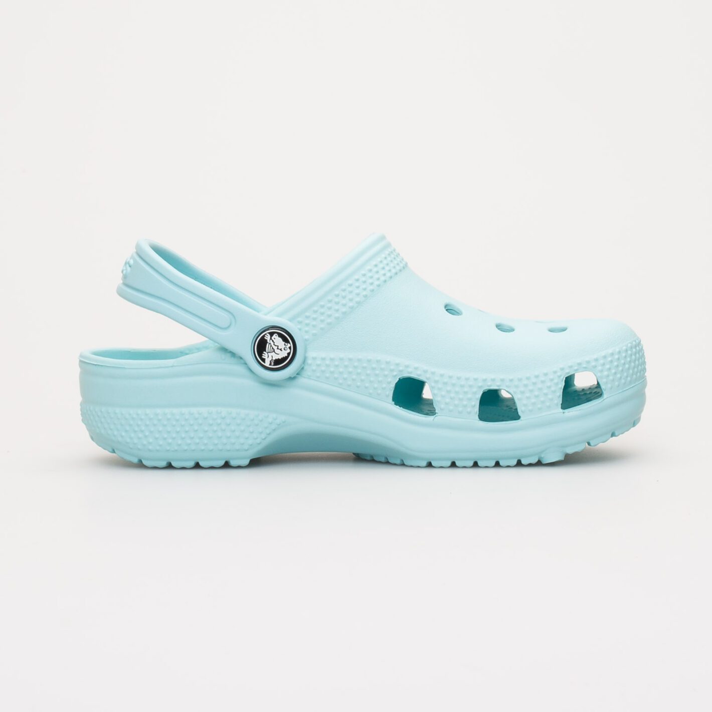 Pastel blue clearance crocs